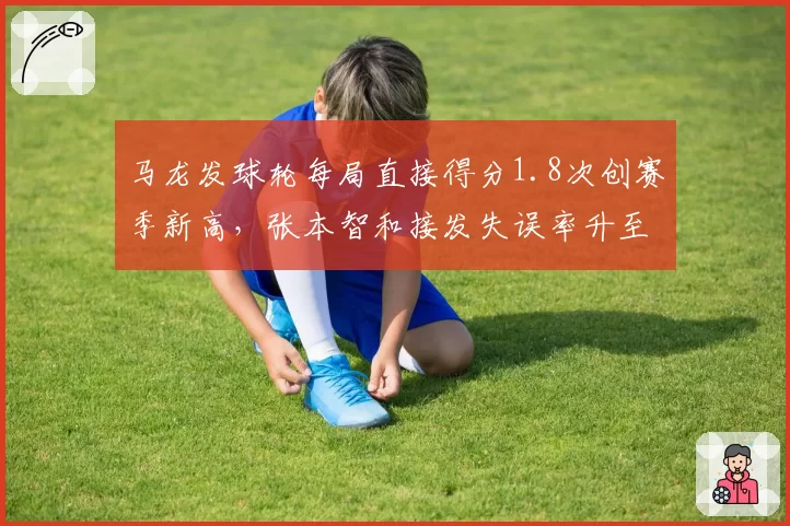 马龙发球轮每局直接得分1.8次创赛季新高，张本智和接发失误率升至34%